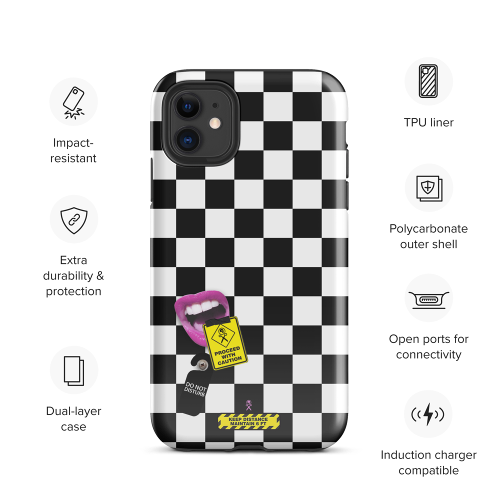 GAZ Check Tough iPhone case