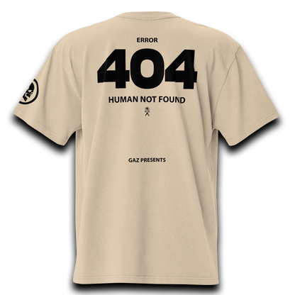 GAZ 404 ERROR Oversized faded t-shirt