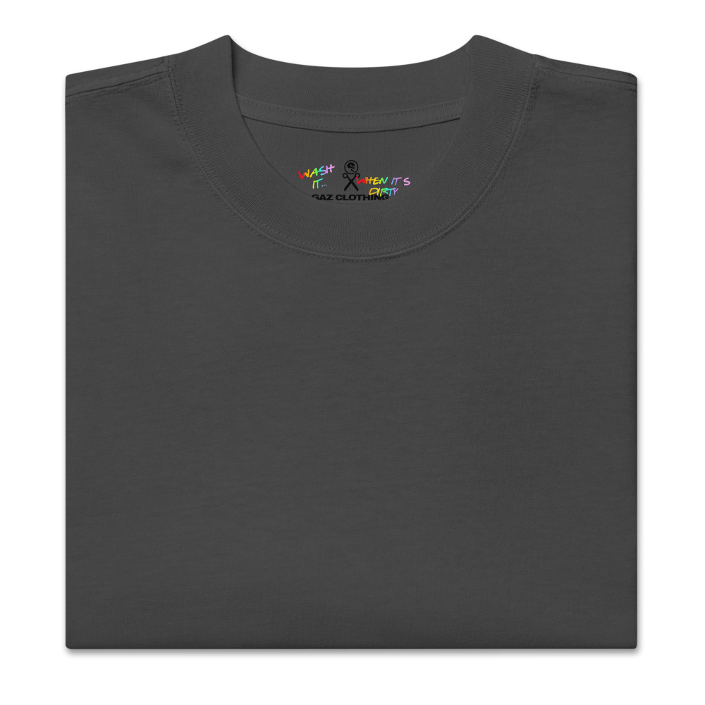 GAZ 404 ERROR Oversized faded t-shirt