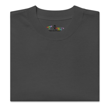 GAZ 404 ERROR Oversized faded t-shirt
