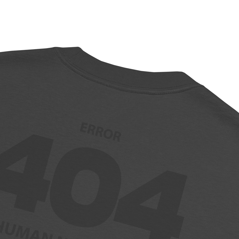 GAZ 404 ERROR Oversized faded t-shirt