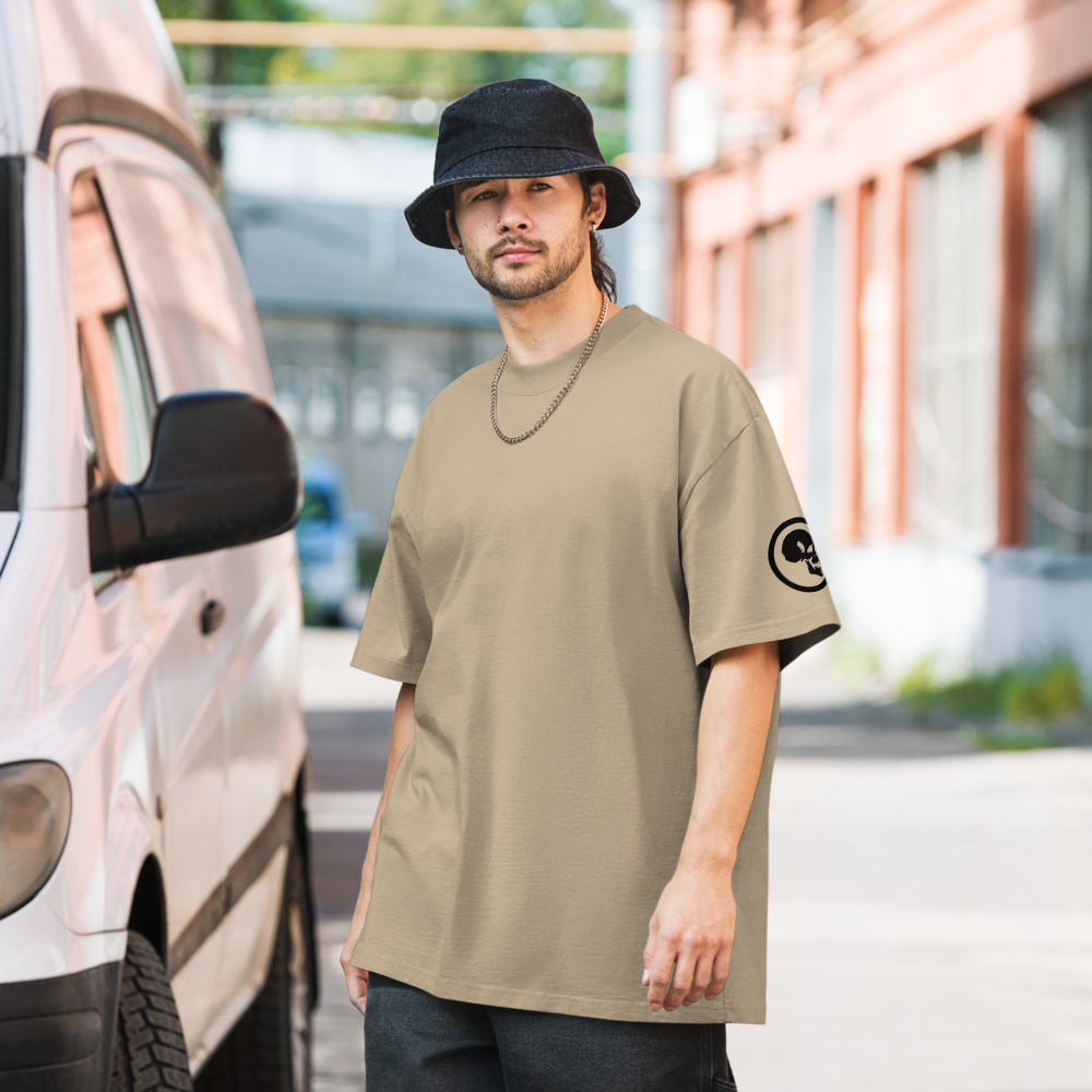 GAZ 404 ERROR Oversized faded t-shirt