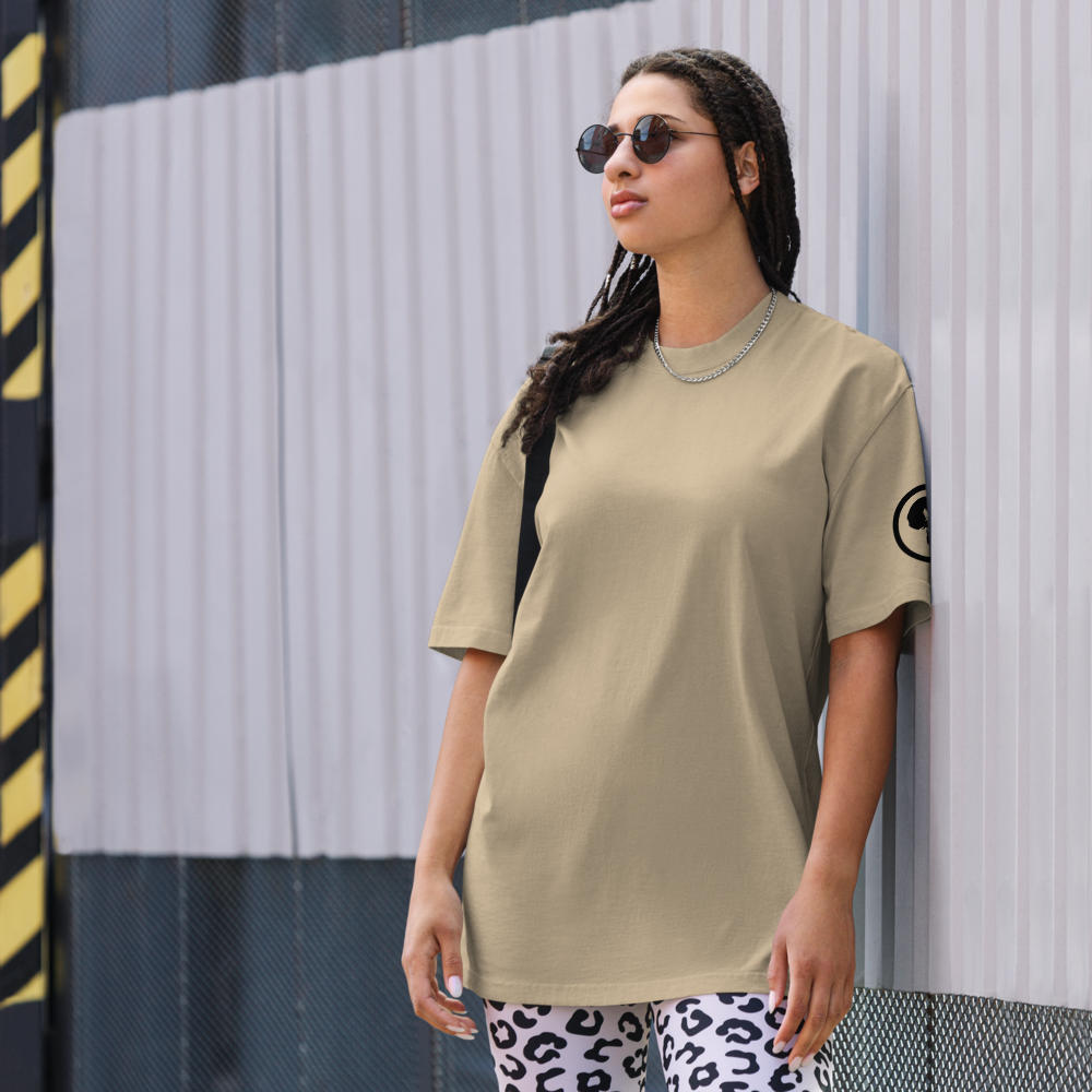 GAZ 404 ERROR Oversized faded t-shirt